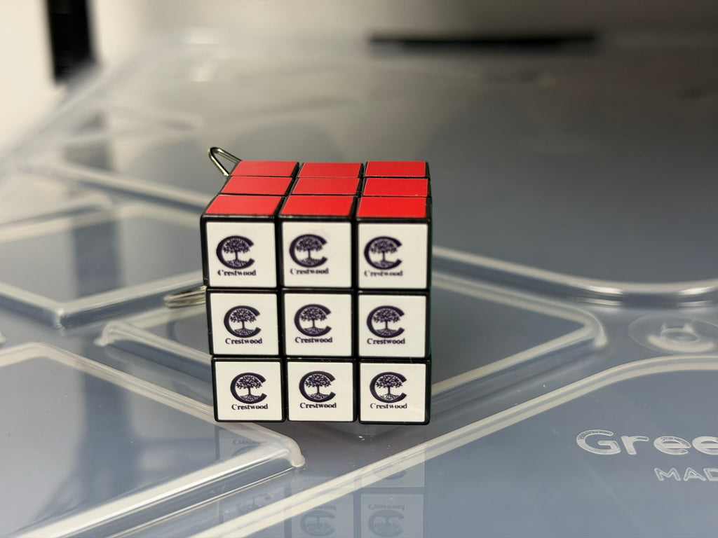Rubik's Cube Keychain