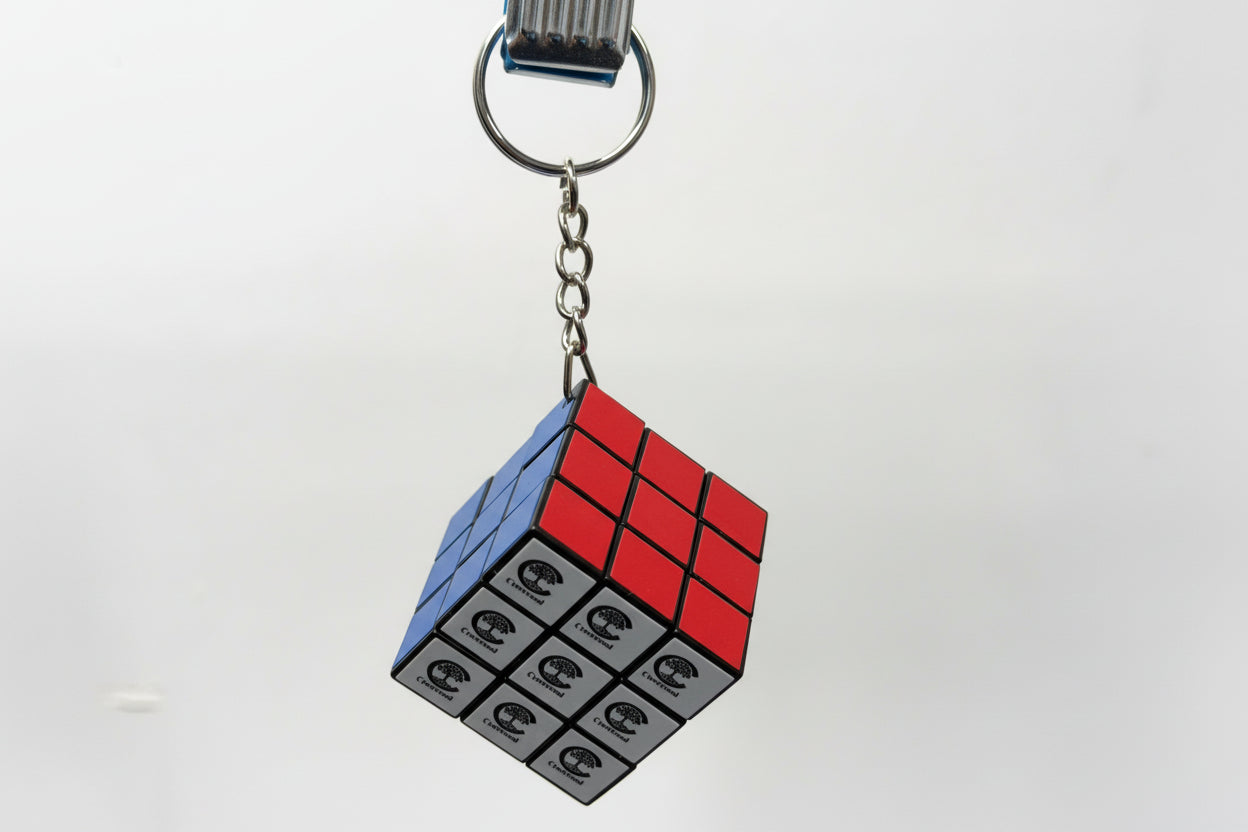 Rubik's Cube Keychain